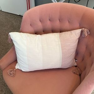 Small Pink Accent Pillow